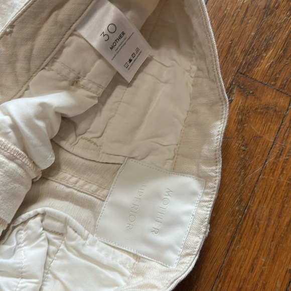 MOTHER The Shaker Prep Fray Ankle Jeans in Act Natural, Sz 30 - Picture 2 of 5